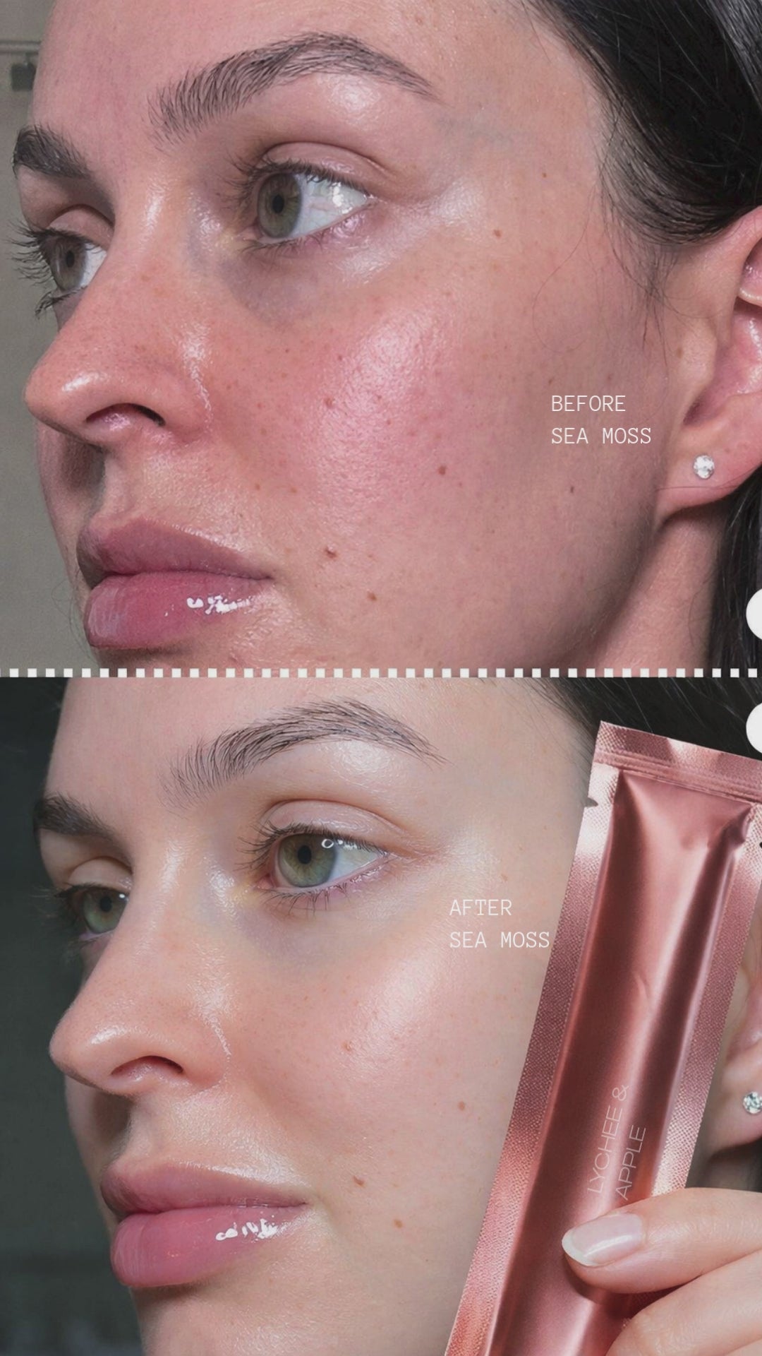 SEA MOSS LYCHEE & APPLE SACHETS